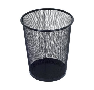 Kosz na śmieci siatka 19L GRAND metal kol. czarny [GR018]