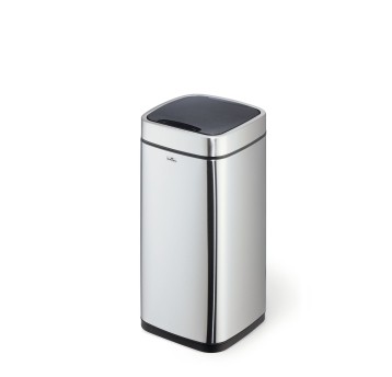 Kosz na śmieci uchylny z czujnikiem ruchu 21L DURABLE metal kol. srebrny [342223]