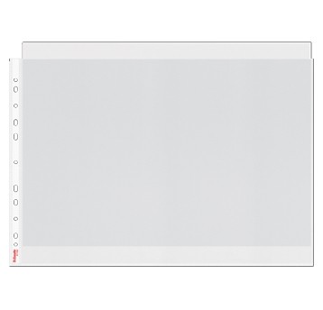 Koszulki na dokumenty groszkowe A3 10 szt. ESSELTE 85mic poziome [47182]