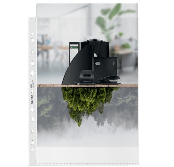 Koszulki na dokumenty groszkowe A4 25 szt. LEITZ 100mic Recycle [47913103]