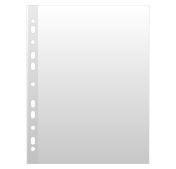 Koszulki na dokumenty krystaliczne A4 100 szt. DONAU 50mic [1772100PL-00]