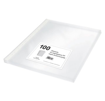 Koszulki na dokumenty krystaliczne A4 100 szt. HERLITZ 40mic TECA [9574294]