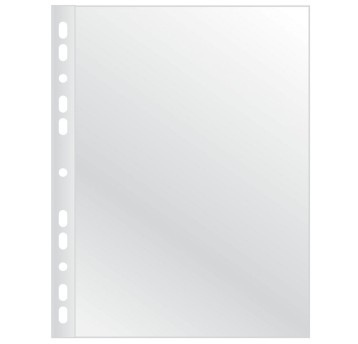 Koszulki na dokumenty krystaliczne A4 100 szt. Q-CONNECT 75mic [KF14843]