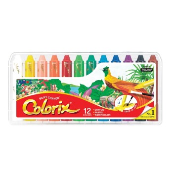 Kredki artystyczne AMOS COLORIX kpl. 12 kol. [CRX5PC12]
