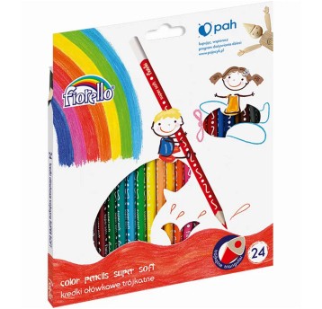 Kredki ołówkowe GRAND FIORELLO SUPER SOFT kpl. 24 kol. [170-2188]
