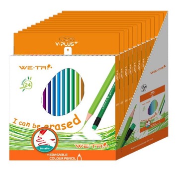 Kredki ołówkowe Y-PLUS kpl. 24 kol. [151997]