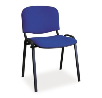 Krzesło konferencyjne NOWY STYL ISO tkanina podstawowa Basic kol. niebiesko-czarny [4L-BL C14 GB [S]]