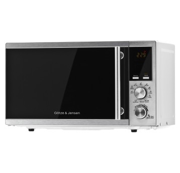 Kuchenka mikrofalowa GÖTZE & JENSEN 700W 20L kol. srebrno-czarny funkcja grill [MO401X]