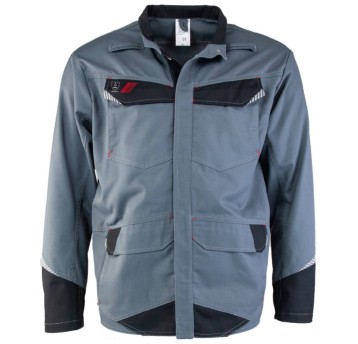 Kurtka antystatyczna ASATEX 2137JA kat. II kol. szaro-czarny rozmiar 42/44