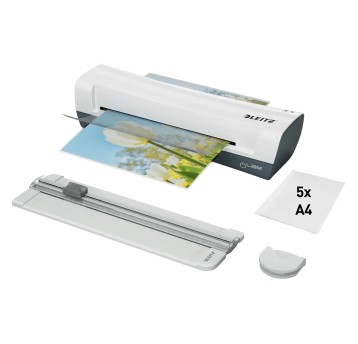 Laminator A4 LEITZ ILAM Home Office kol. biały 4w1 [74340001]