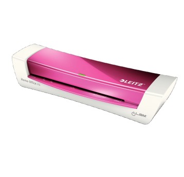 Laminator A4 LEITZ ILAM Home Office kol. różowy [73680023]