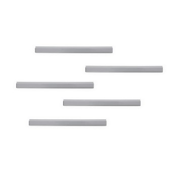 Listwa magnetyczna samoprzylepna 210mm DURABLE DURAFIX RAIL kol. srebrny na gładkie powierzchnie 5 szt. [470623]