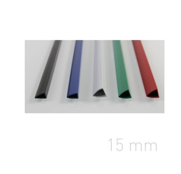 Listwa wsuwana 15mm 80 kartek OPUS O.Slide 50 szt. kol. czarny [702251]