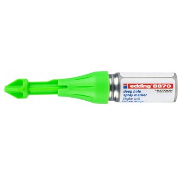 Marker do głębokich otworów EDDING E-8870 końcówka kol. zielony neonowy w spreju [ED-8870-1-2064]