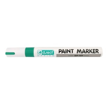 Marker olejowy D.RECT SP-101 końcówka okrągła 2-4,5mm kol. zielony [206005]