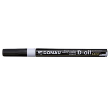 Marker olejowy DONAU D-OIL końcówka okrągła 2,2mm kol. biały [7368001PL-09]