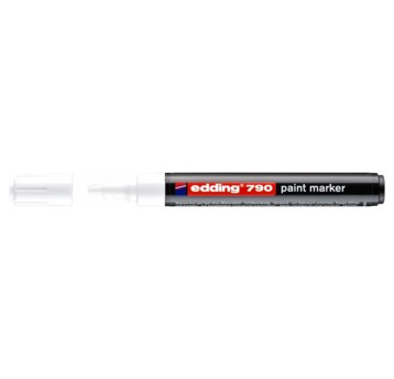 Marker olejowy EDDING E-790 końcówka okrągła 2-3mm kol. biały [4-790049]