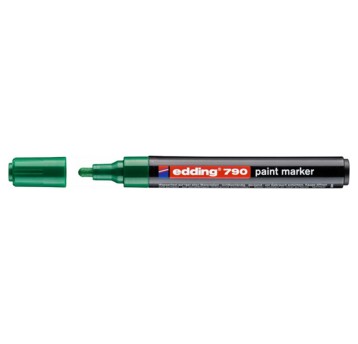 Marker olejowy EDDING E-790 końcówka okrągła 2-3mm kol. zielony [ED-790004]