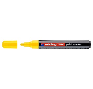 Marker olejowy EDDING E-790 końcówka okrągła 2-3mm kol. żółty [4-790005]
