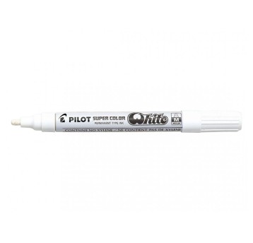Marker olejowy PILOT końcówka okrągła 2mm kol. biały [PISC-PBMW]
