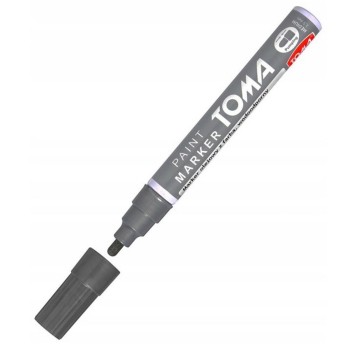 Marker olejowy TOMA TO-440 końcówka okrągła 2,5mm kol. antracytowy [TO-440 99]