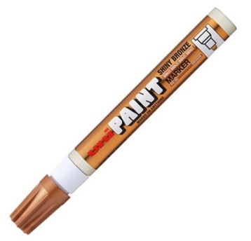 Marker olejowy UNI PX-20 końcówka okrągła 2,2-2,8mm kol. brązowy błyszczący
