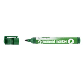 Marker permanentny D.RECT TH-2160 końcówka okrągła 1-3mm kol. zielony [101114]