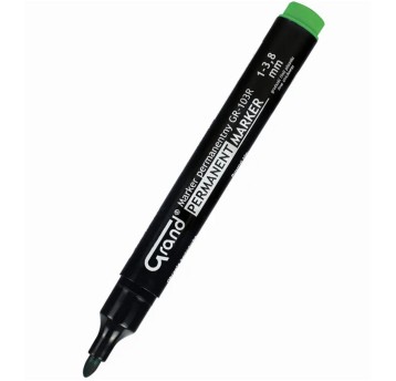 Marker permanentny GRAND GR-103R końcówka okrągła 1-3,8mm kol. zielony [160-1319]
