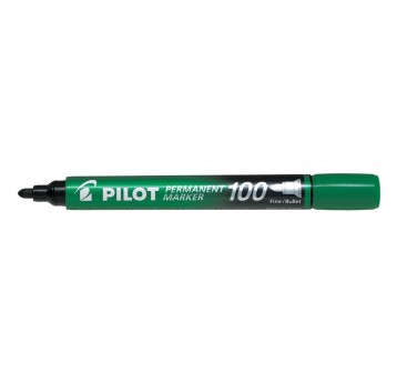 Marker permanentny PILOT SCA 100 końcówka okrągła 1mm kol. zielony [SCA 100-G]