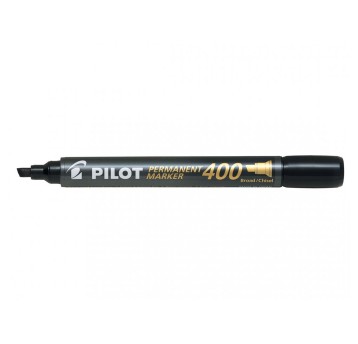 Marker permanentny PILOT SCA 400 końcówka ścięta 4mm kol. czarny [SCA-400-B]