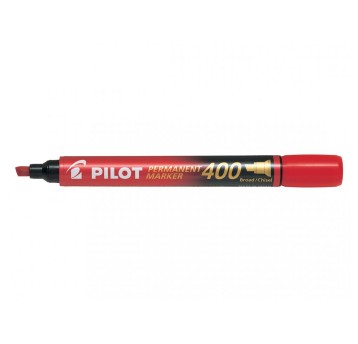 Marker permanentny PILOT SCA 400 końcówka ścięta 4mm kol. czerwony [SCA-400-R]