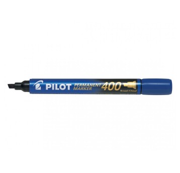 Marker permanentny PILOT SCA 400 końcówka ścięta 4mm kol. niebieski [SCA-400-L]