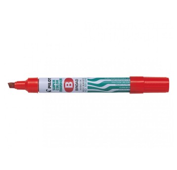 Marker permanentny PILOT SCA końcówka ścięta 2-4,5mm kol. czerwony [SCA-B-R]