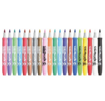 Marker permanentny TOMA ARTLINE DECORITE AR-033 końcówka okrągła 1mm kol. pomarańczowy neonowy