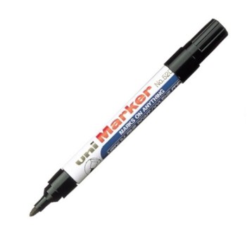 Marker permanentny UNI 520F końcówka okrągła 1-3mm kol. czarny