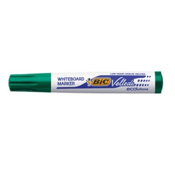 Marker tablicowy suchościeralny BIC VELLEDA 1701 końcówka okrągła 1,5mm kol. zielony [525827]