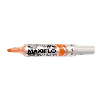 Marker tablicowy suchościeralny PENTEL MAXIFLO MWL5M końcówka okrągła 2-2,5mm kol. pomarańczowy [MWL5M-F]