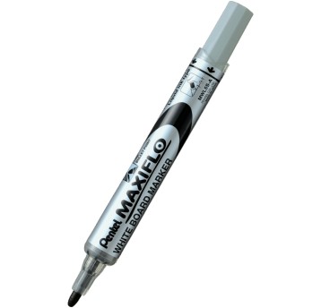Marker tablicowy suchościeralny PENTEL MAXIFLO MWL5S końcówka okrągła 1,1-2,2mm kol. czarny z tłoczkiem [MWL5S-A]