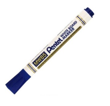 Marker tablicowy suchościeralny PENTEL MW85 końcówka okrągła 1,9mm kol. niebieski [MW85-CE]