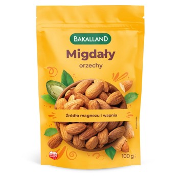 Migdały BAKALLAND 100g