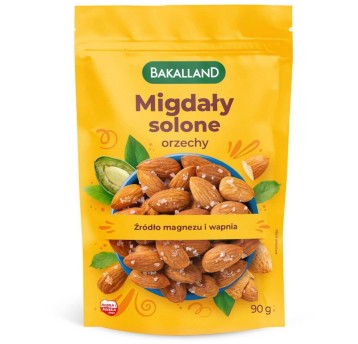 Migdały lekko solone BAKALLAND 90g