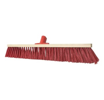Miotła bez kija drewniana ulicówka szer. 60cm włókno twarde