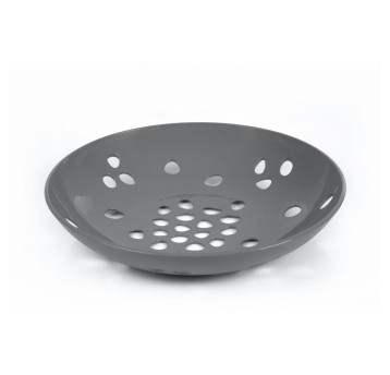 Misa na owoce tworzywo sztuczne kol. szary 2500ml Ø30cm MINTRA Verano [8091]