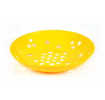 Misa na owoce tworzywo sztuczne kol. żółty 2500ml Ø30cm MINTRA Verano [5691]