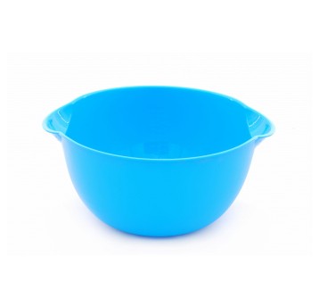Miska z miarą tworzywo sztuczne kol. niebieski 4500ml Ø26cm MINTRA Classic [3618]