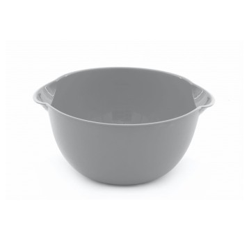 Miska z miarą tworzywo sztuczne kol. szary 4500ml Ø26cm MINTRA Classic [7858]