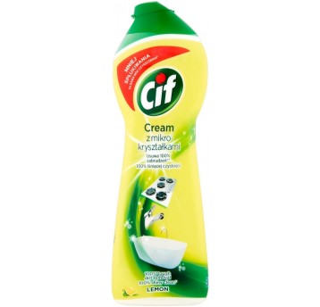 Mleczko do czyszczenia powierzchni i urządzeń sanitarnych CIF Cream Lemon 780ml