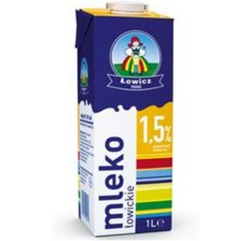 Mleko UHT 1,5% ŁOWICZ 1L