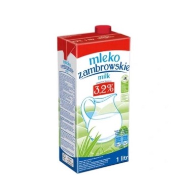Mleko UHT 3,2% ZAMBROWSKIE 1L