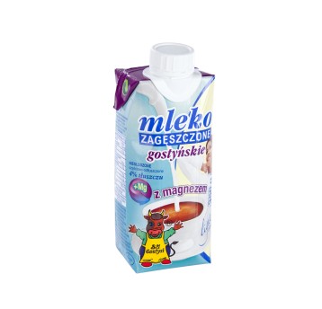 Mleko zagęszczone 4% GOSTYŃ Ligtht niesłodzone z magnezem 500ml